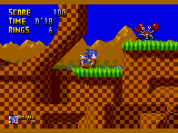 Sonic 1 - The Harder Levels (demo) Screenshot 1